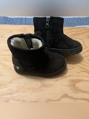Toddler Brown Cozy Boots